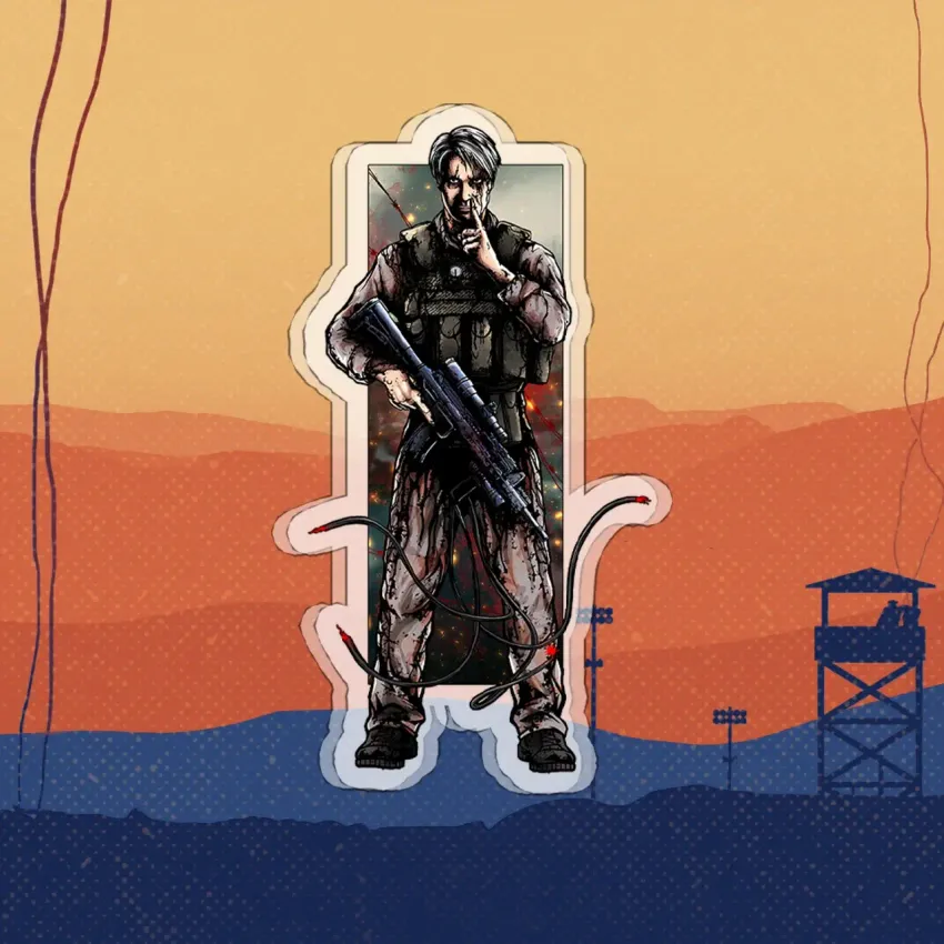 Акриловый стенд "Death Strading. Cliff Unger"