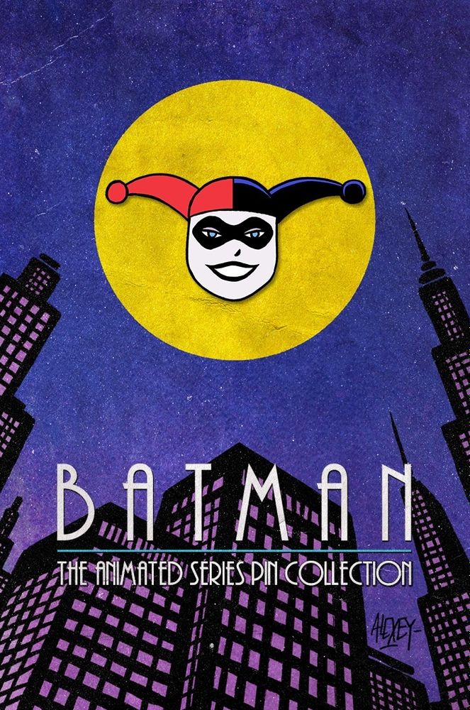 Металлический пин &quot;Batman The Animated Series Harley Quinn&quot;