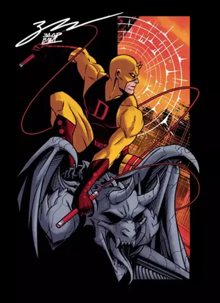 Открытка "Daredevil Yellow" (3210 баллов)