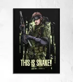 Постер "Metal Gear Solid. Naked Snake"