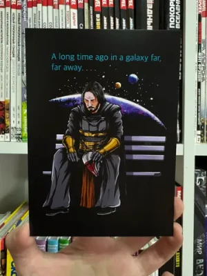 Открытка "Keanu Revan"