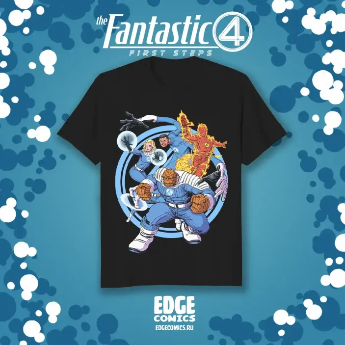 Fantastic Four crowdfunding: Футболка &quot;Fantastic 4&quot;