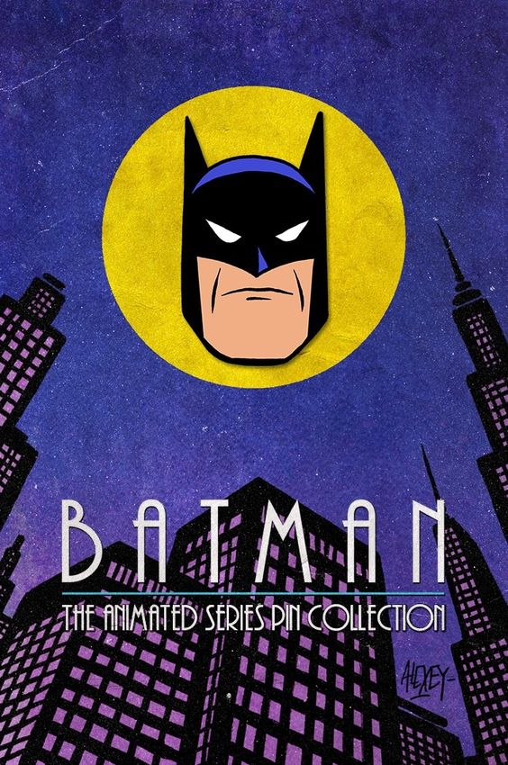 Металлический пин "Batman The Animated Series" Металлический пин "Batman The Animated Series"
