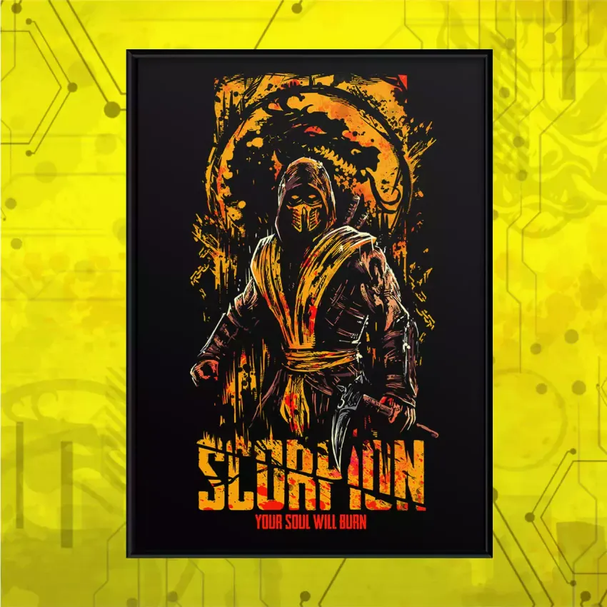 Постер "Mortal Kombat: Scorpion"