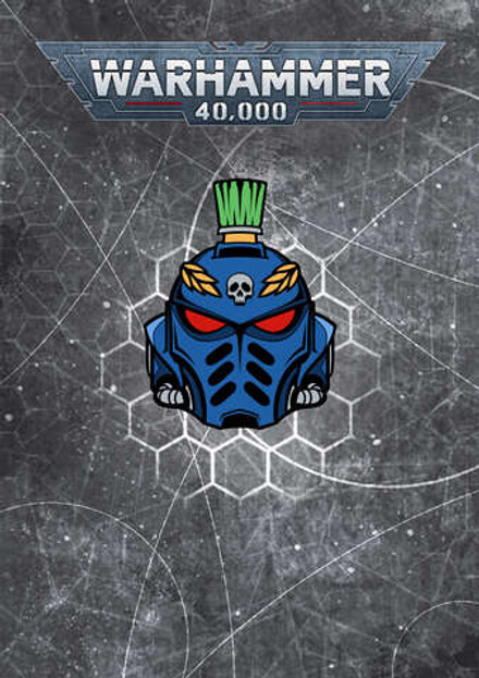 Металлический пин "Warhammer 40 000: Captain Uriel Ventris"