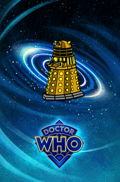 Металлический пин &quot;Doctor Who: Dalek&quot;