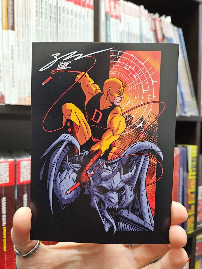 Открытка "Daredevil Yellow" (3210 баллов)