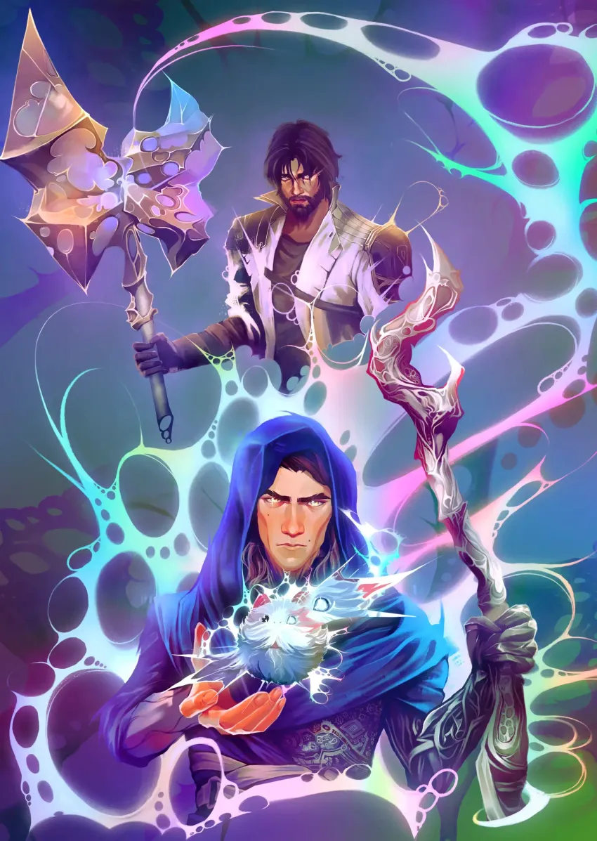 Постер "Arcane: Jayce and Viktor"