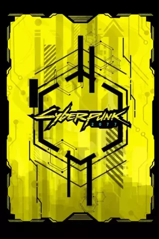 Металлический пин "Cyberpunk 2077"