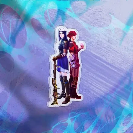 Акриловый стенд "Arcane: Vi and Caitlyn"