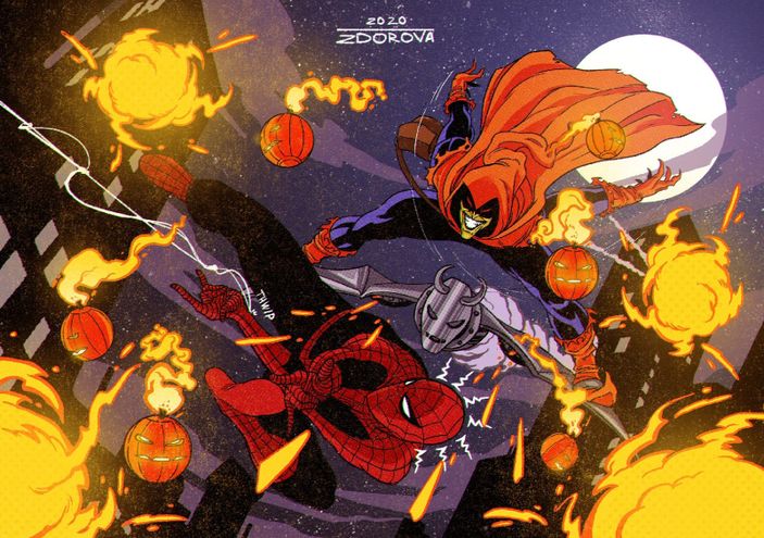 Открытка &quot;Spider-Man: Hobgoblin&quot;