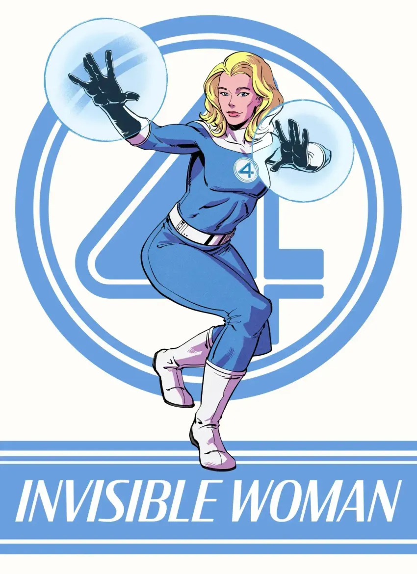 Набор открыток "Fantastic Four"