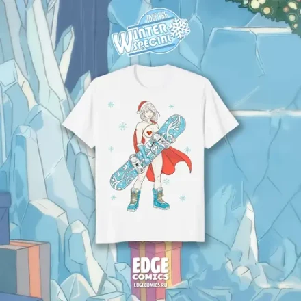 EDGE VHS Winter Special crowdfunding: Футболка "Power Girl"