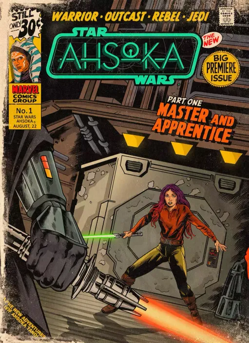 Открытка &quot;Star Wars Ahsoka #1: Master and Apprentice&quot;