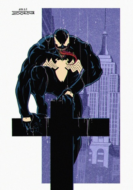 Постер двусторонний "Venom Carnage"