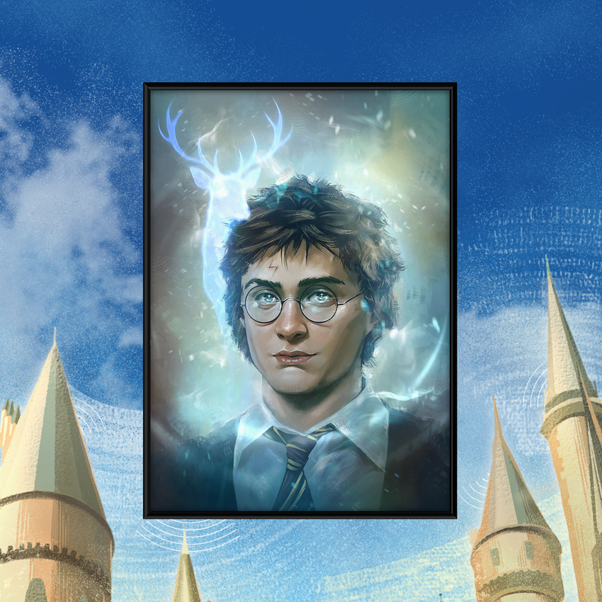 Постер "Hogwarts Icons: Harry Potter"