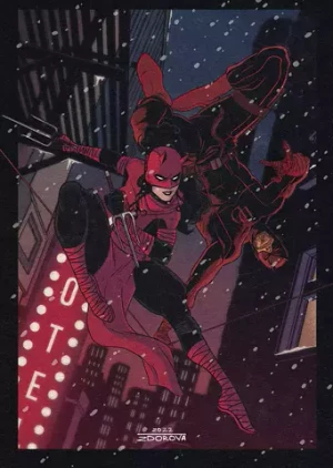 Постер "Daredevil Elektra"