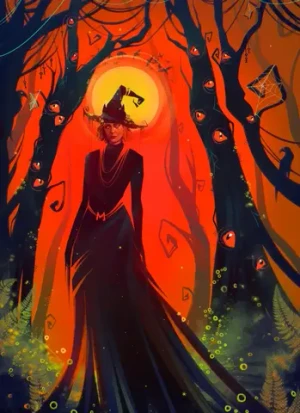 Открытка "Scarlet Halloween"