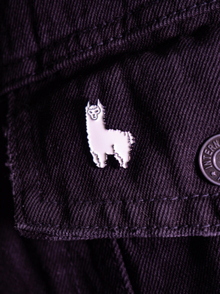 Металлический пин "Alpaca"