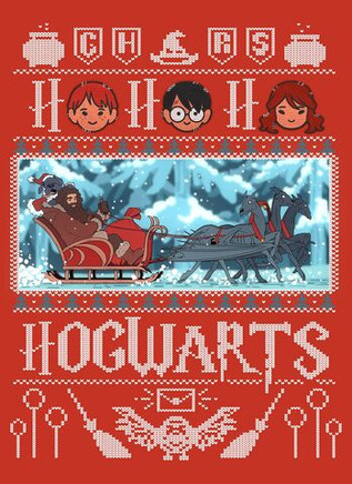 Открытка "Harry Potter: Ho-ho-hogwarts"