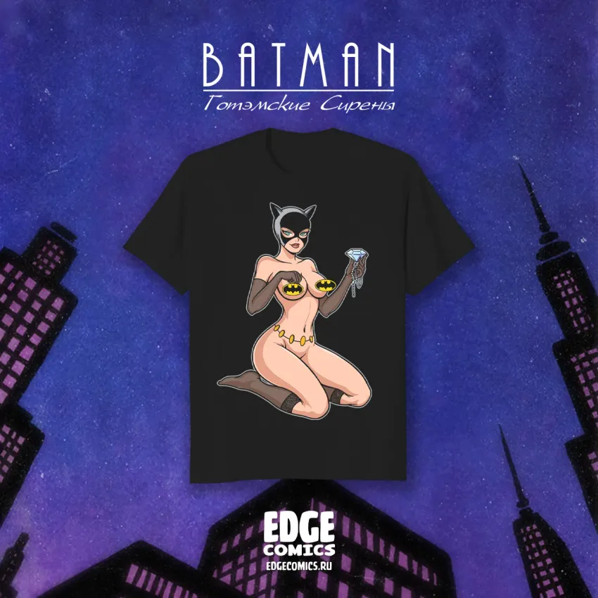 Batman The Animated Series Краудфандинг: Футболка "Женщина-Кошка"