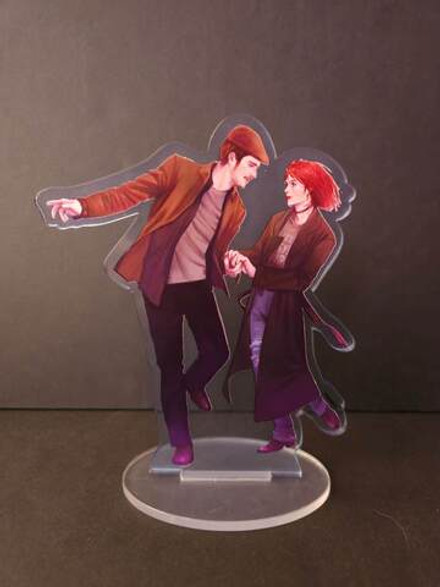 Акриловый стенд "Майор Гром: Игорь и Юля"