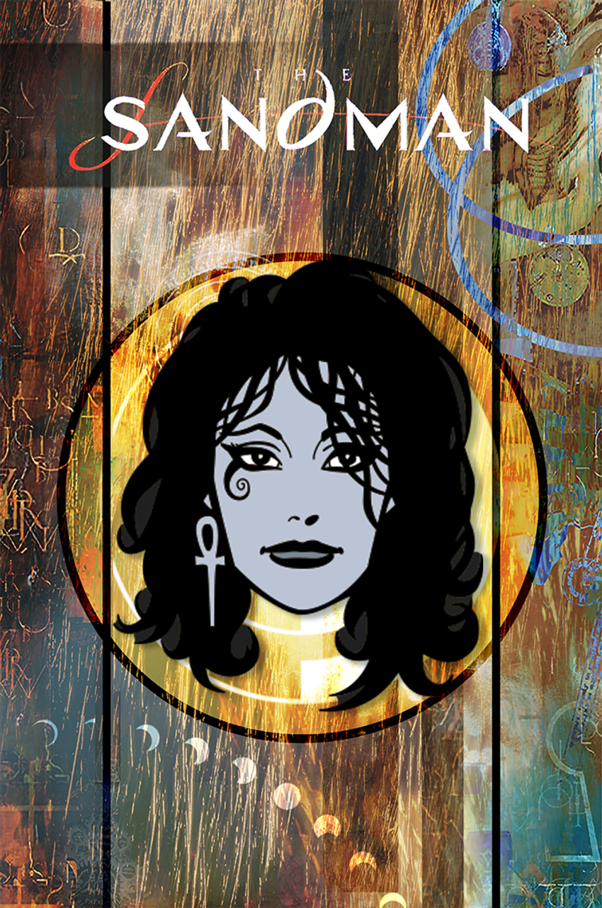 Металлический пин "Sandman: Death"