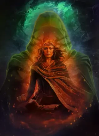 Открытка "Scarlet Doom"