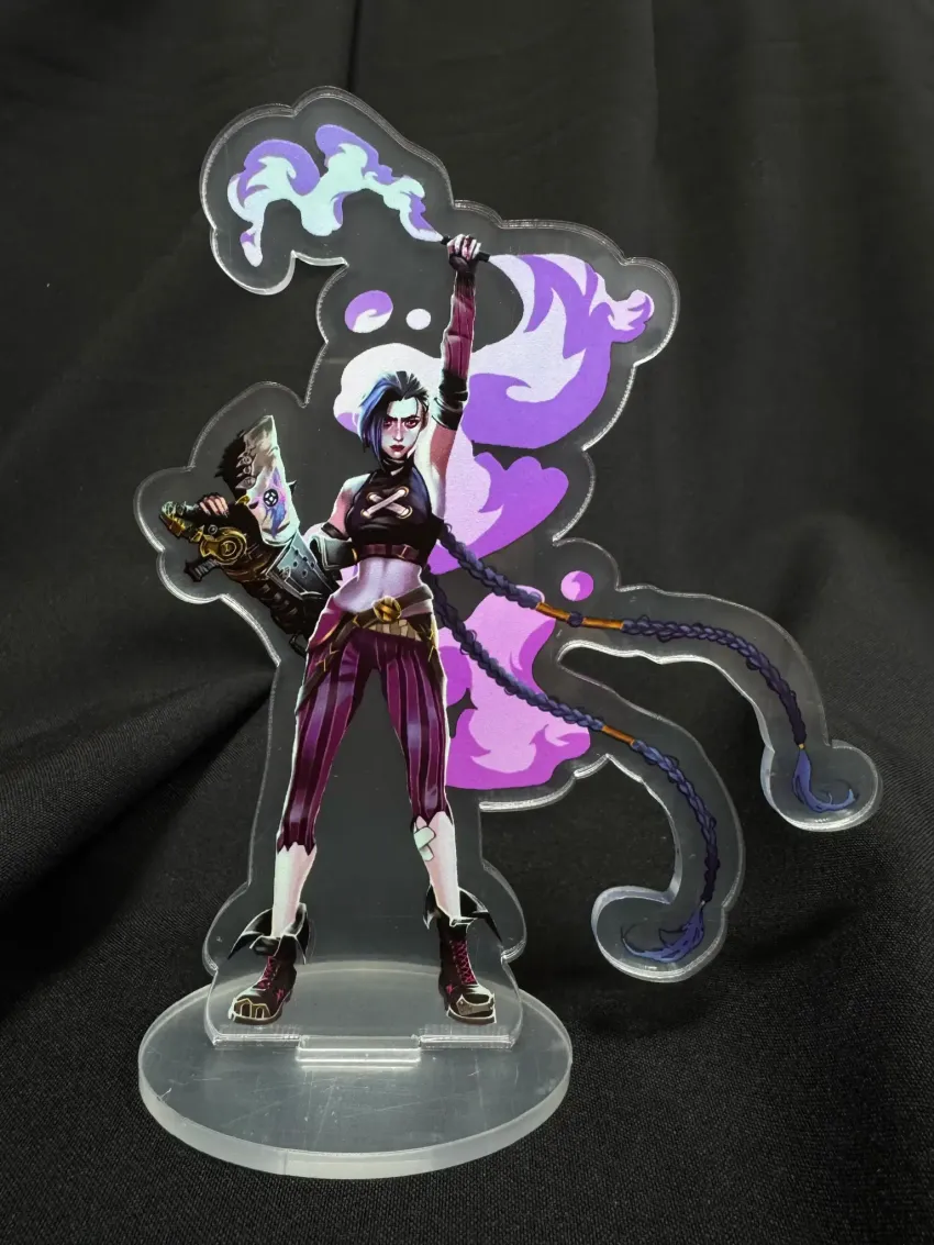 Акриловый стенд "Arcane: Jinx"