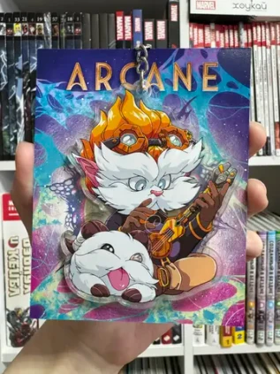 Акриловый брелок "Arcane: Heimerdinger" (Большой, 9см)