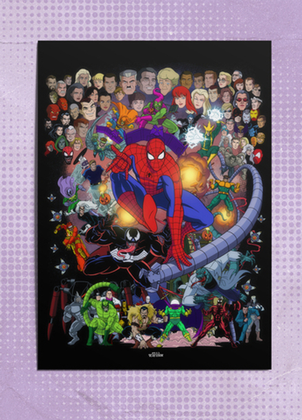 Открытка "Spider-Man 1994 Tribute"