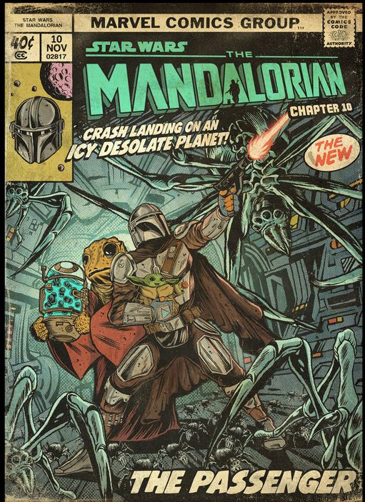 Постер  &quot;Star Wars: Mandalorian. Chapter 10 &quot;The Passenger&quot;