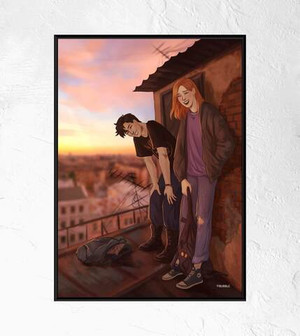 Постер “EDGE Talent: Shaverma_iz_ada - Разумовский и Волков, крыша”