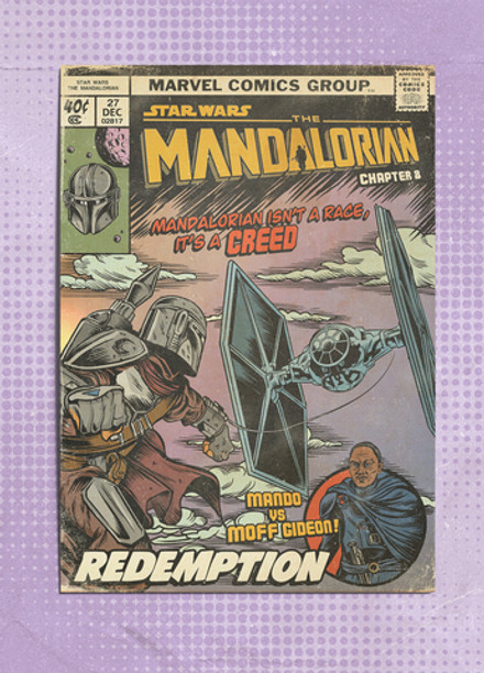 Открытка "Star Wars: Mandalorian. Chapter 08 "The Redemption"