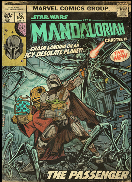 Постер  "Star Wars: Mandalorian. Chapter 10 "The Passenger"