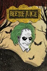 Металлический пин "Beetlejuice"