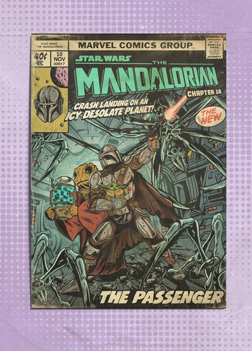 Открытка "Star Wars: Mandalorian. Chapter 10 "The Passenger"