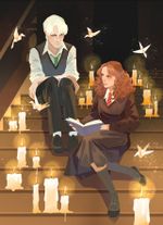 Открытка "Harry Potter: Dramione"