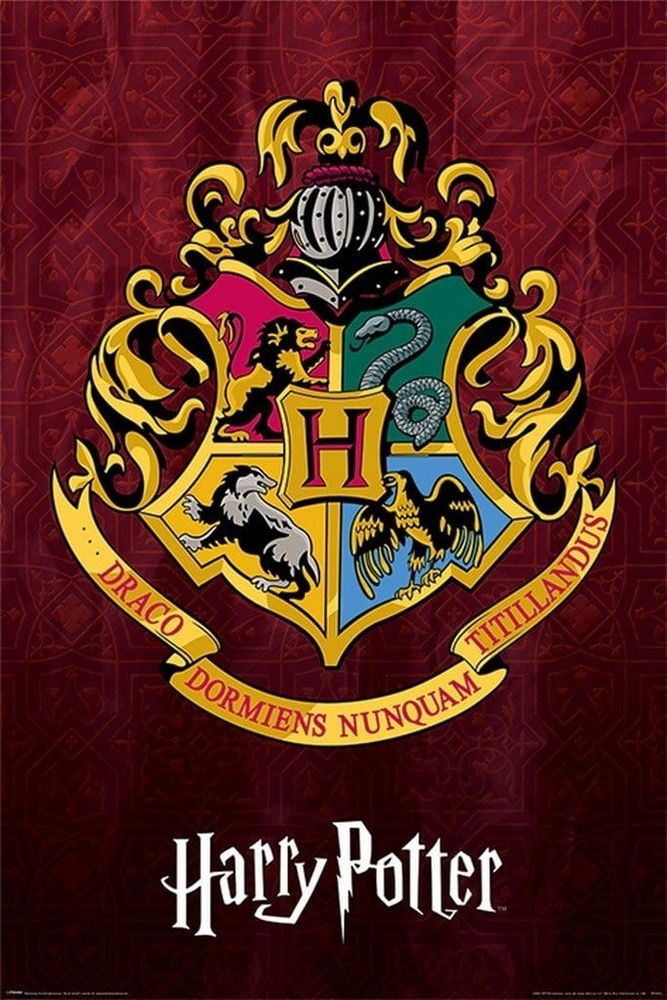 Лицензионный постер (291) Harry Potter (Hogwarts School Crest)