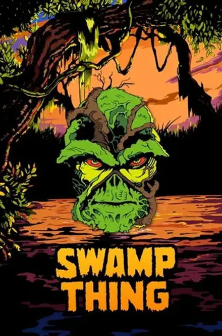 Металлический пин "Swamp Thing"