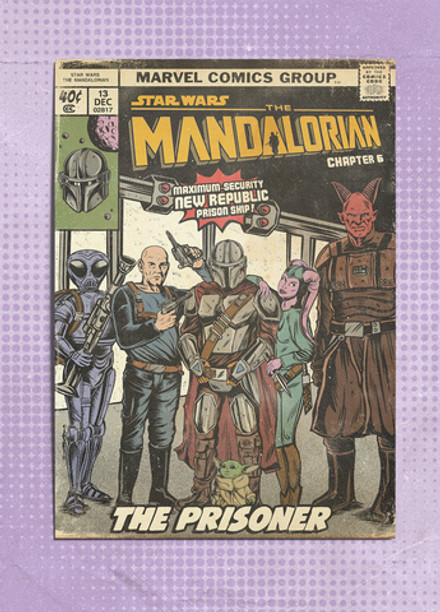 Открытка "Star Wars: Mandalorian. Chapter 06 "The Prisoner"