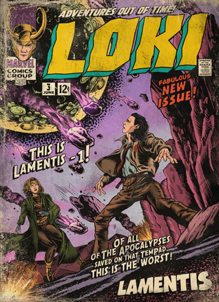 Открытка "Loki: Lamentis"