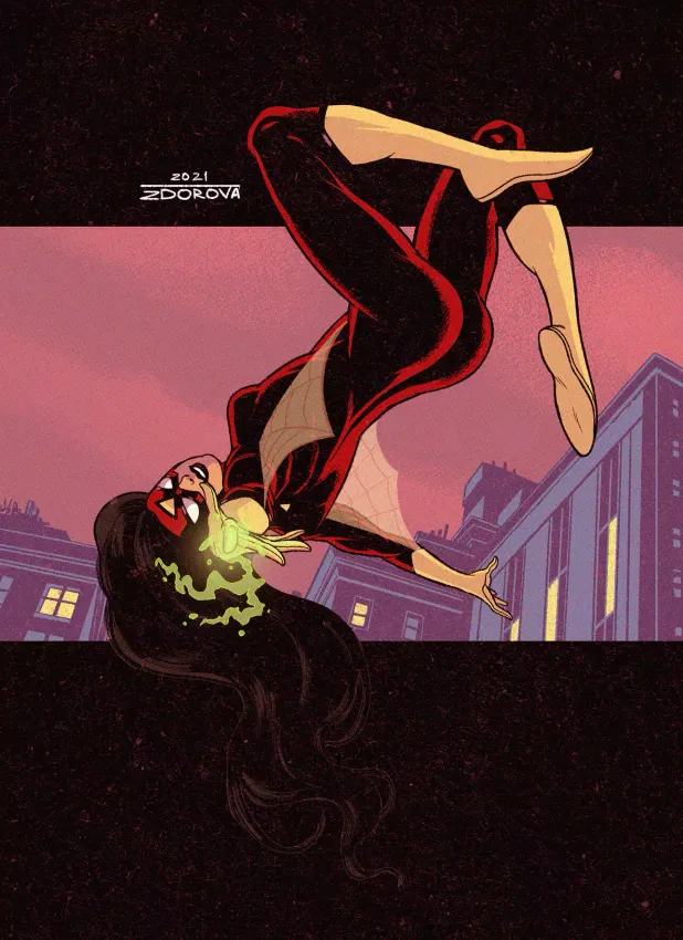 Открытка "Spider-Woman: Jessica Drew" Открытка "Spider-Woman: Jessica Drew"