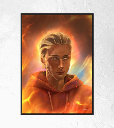 Постер “Bubble Icons: Огнепоклонник”