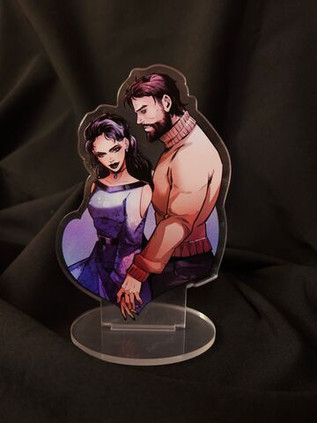 Акриловый стенд "Игорь Гром: Игорь и Ира"