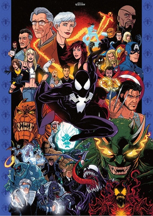 Постер "Ultimate Spider-Man Tribute" двусторонний