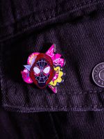 Металлический пин "Spider-Man (Spider-Verse)"