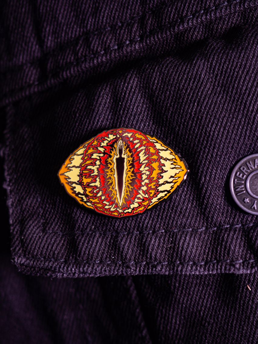 Металлический пин "Lord of the Rings: Eye of Sauron"