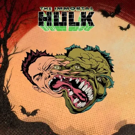 Металлический пин "Immortal Hulk Body Horror"