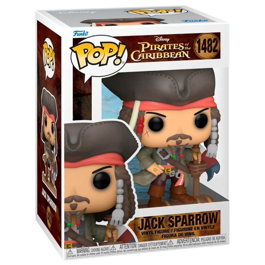 Funko POP! Disney Pirates of the Caribbean: Captain Jack Sparrow #1482